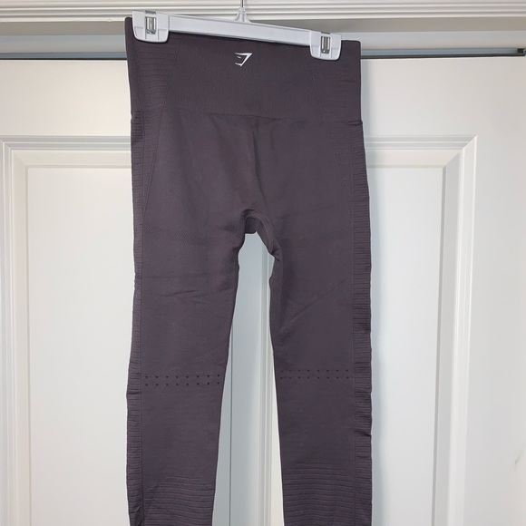 Gymshark Energy+ Seamless Leggings in Slate Lavender - Never Worm Size Small - Picture 4 of 10